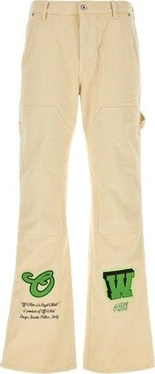 Mid-Rise Straight-Leg Jeans-AJ