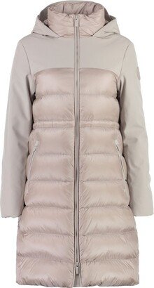 Long Hooded Down Jacket