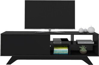 Savannah TV Stand for TVs up to 60 Black - Boahaus