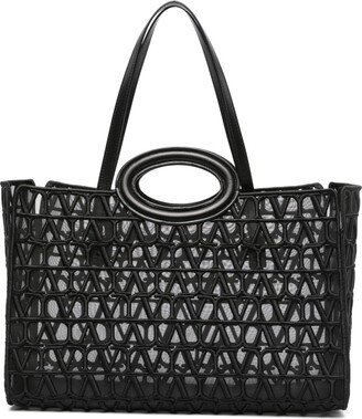 Le Troisieme mesh tote bag