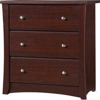 Storkcraft Crescent 3 Drawer Dresser - Espresso