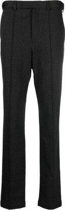 Mélange-Effect Tailored Trousers