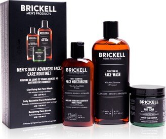 Brickell Mens Products Brickell Men's Products 3-Pc. Men's Daily Advanced Face Care Set - Routine I