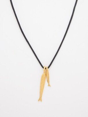 The Gone Fishing 24kt Gold-plated Necklace