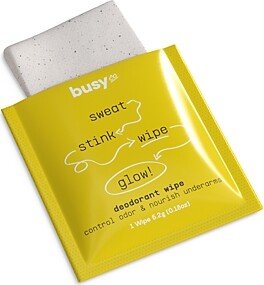 Busy Beauty Glow Deodorant Wipes