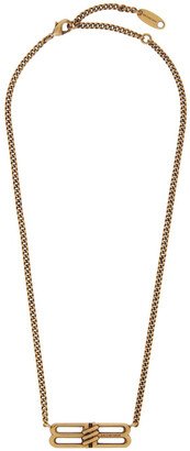 Gold BB Icon Necklace