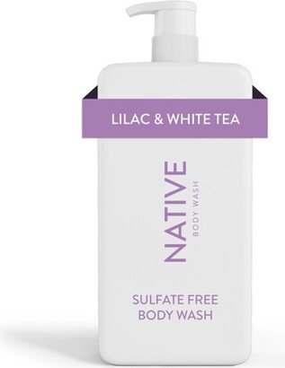 Lilac & White Tea Body Wash Pump - Lilac & white tea Scent - 36 fl oz
