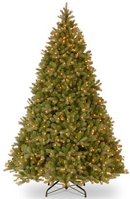 National Tree Company National Tree 10' Feel Real Downswept Douglas Hinged Tree with 1000 Clear Lights