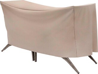 Modern Leisure Basics Patio Bistro Table & Chair Set Cover, 65L X 32W X 30H, Beige - 65 x 32 x 30