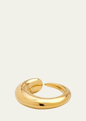 Khartoum III Bangle in Nude Polished 18k Vermeil