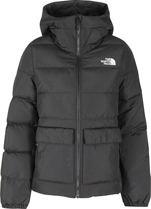 Logo Detailed Hooded Padded Jacket