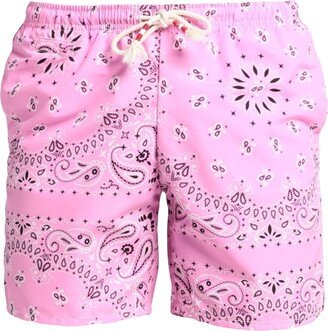 Swim Trunks Pink-AB