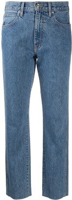 Hero high rise slim-fit jeans