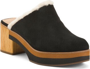 TJMAXX Sky Suede Clog Heels For Women