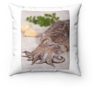 Raw Cuttlefish Pillow - Throw Custom Cover Gift Idea Room Decor