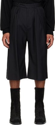 Parnell Mooney Black Pleated Shorts