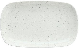 Dvm Camp White Coupe Platter