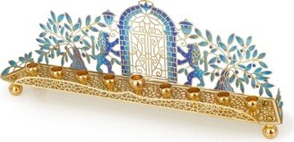 Menorah Hanukkah | Judaica Channukah Jewish Wedding Gift Colorful Holidays Hand Made in Israel New Home