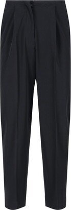 High-Waist Tailored Trousers-BC