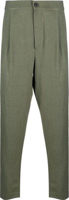 Atu Body Couture Pintuck Straight-Leg Trousers-AA