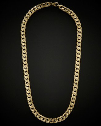 14K Cuban Curb Link Necklace