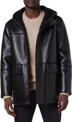 Donohue Water Resistant Faux Leather Jacket