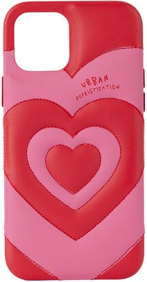 Urban Sophistication Pink & Red 'The Dough' iPhone 12/12 Pro Case