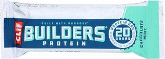 Clif Bar Builder Bar - Chocolate Mint - Case of 12 - 2.4 oz