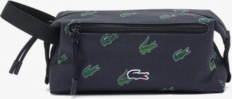 Men's Canvas Printed Toiletry Bag