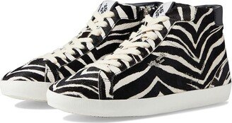 Ace High-Top (Zebra Black) Women's Shoes
