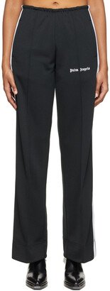 Black Loose Track Pants-AA