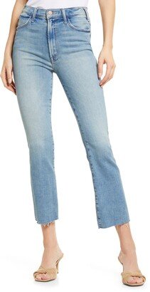 The Hustler High Waist Ankle Fray Jeans