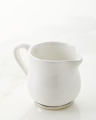 Ceramic Pewter Creamer