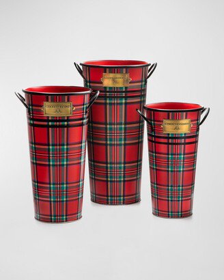 Tartastic Flower Buckets, Set of 3