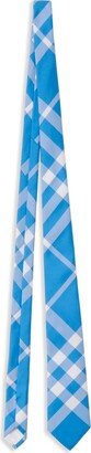 Classic Cut checked silk tie-AA