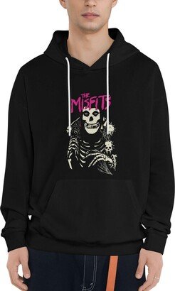 LonnieRMilllard womam Hooded Pocket Sweatshirt for rock music Hoodie Individual couple Pullover Pullover Hoodie XX-Large Black