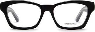 Balenciaga Eyewear Rectangular Frame Glasses