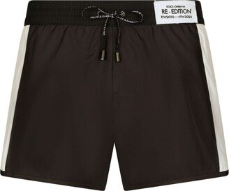 Logo-Patch Swim Shorts