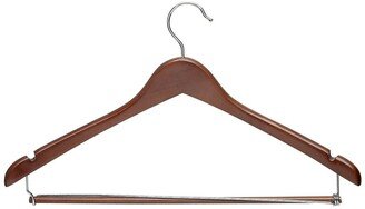 Contoured Cherry Suit Hangers - Pack of 6