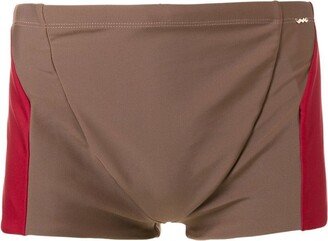 Two-Tone Swimming Trunks