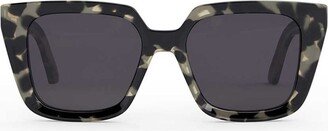 Square Frame Sunglasses-CP