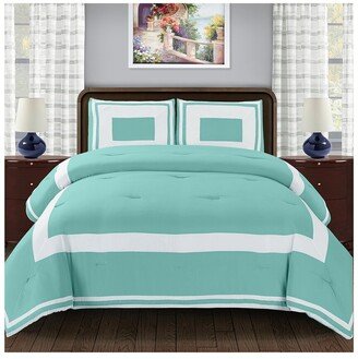 Grammercy 3Pc Modern Geometric Soft Breathable Microfiber Bedding Set