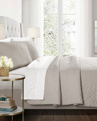 Fashions 3Pc Ava Diamond Quilt Set