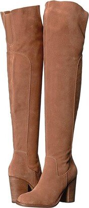 Logan Over the Knee Boot (Chestnut) Women's Shoes