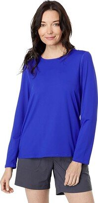 Sunsmart UPF 50+ Sun Shirt (Cobalt) Women's Clothing