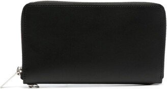 Zip-Fastening Leather Wallet