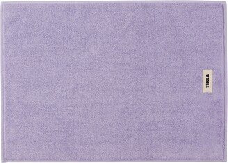 Purple Organic Cotton Bath Mat