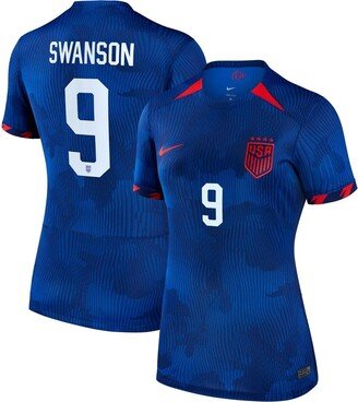 Women's Mallory Swanson Royal Uswnt 2023 Away Replica Jersey