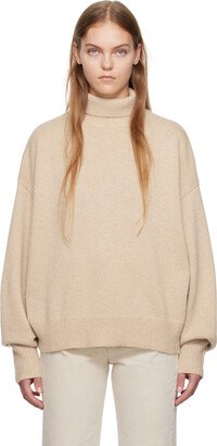 Beige Aspen Turtleneck