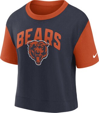 Women's Fashion (NFL Chicago Bears) High-Hip T-Shirt in Orange